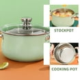 thumbnail image 4 of Stainless Steel Soup Pot Pans Saucepan Pot with Lid Soup Bowl Stock Pan Kitchen Ramen Pot Stainless Steel Stock Pot, 4 of 5
