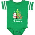 thumbnail image 3 of Inktastic Baby's 1st Christmas with Santa Reindeer and Tree Boys or Girls Baby Bodysuit, 3 of 5