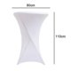 thumbnail image 3 of Cocktail Round Spandex Table Cover Stretch Table Cover Four-way Tight Fitted Stretch Multi-color Optional, 3 of 5