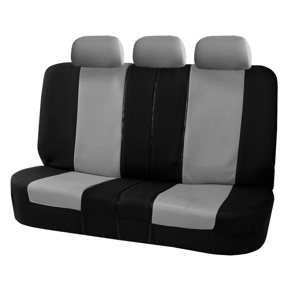 FH Group Universal Flat Cloth Multifunctional Split Bench Seat Covers