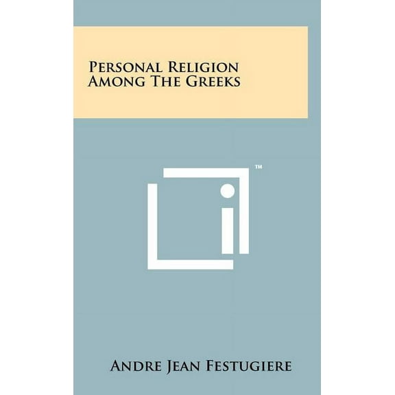 Personal Religion Among The Greeks (Hardcover)