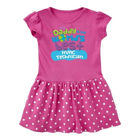 World's Best HVAC Technician Daddy Infant Dress (Best Quinceanera Dresses In The World)