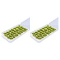 thumbnail image 1 of ZheElen 25x Simulation Cluster Green Grass for Train Scenery Decor Accessory Model Landscape Yellow Green 6mm 2Set, 1 of 6