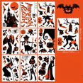 thumbnail image 2 of Halloween Window Sticker Decor Double Sided Ghost Skull Scary Static Glass Window Sticker M01, 2 of 5