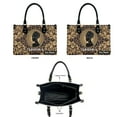 thumbnail image 2 of Personalized Black Queen Leather Bag, Gift for African American, Afro Black Girl, Mother's Day Gift, Church Bags for Women, Bible Bag, Purses For Moms, Personalized Bags YYJTDS, 2 of 6