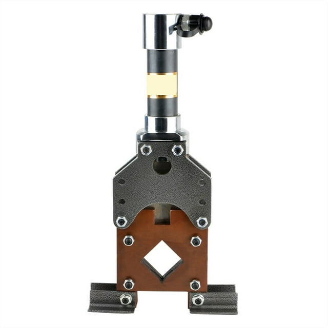 Portable Hydraulic Square Pipe Cutting Machine 50*50mm Angle steel Cutter Electric Hydraulic Angle iron Cutting machine ,Durable Material