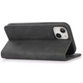 thumbnail image 4 of For iPhone 15 Plus PU Leather Phone Case Magnetic Closing Stand Wallet Cover, 4 of 5