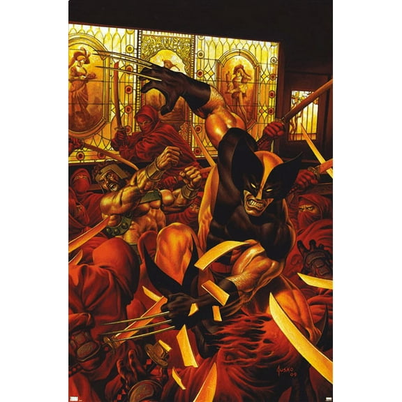 Marvel Comics - Wolverine Hercules: Myths Monsters & Mutants #1 Wall Poster, 22.375" x 34"