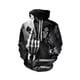 thumbnail image 4 of Sudadera con capucha unisex de estilo hip hop de estilo informal, estilo retro medieval, con estampado 3D de calavera y oración para hombre, 4 of 4