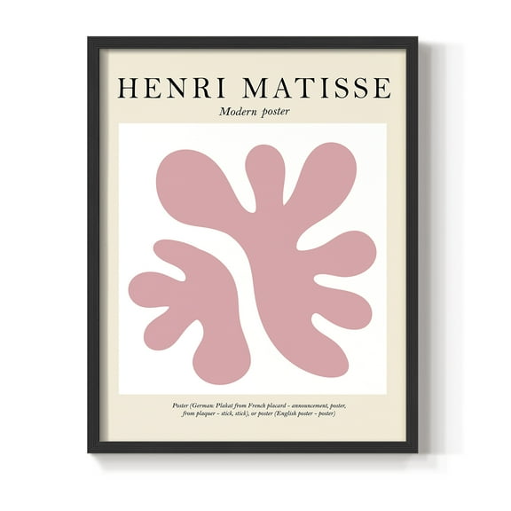Matisse LXXII Framed Print - Solid Wood
