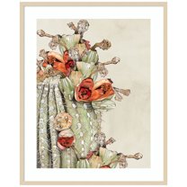 Amanti Art Country Roads II Wood Framed Wall Art Print