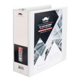 thumbnail image 4 of Moustache PVC 3-Hole View Binder, Letter Size, White - 2" D/3" D, 4 of 6