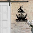thumbnail image 4 of Handmadetneonsign Fairy Mushroom Garden Home Number Metal Sign, Fairy Mushroom Address Metal Sign, 4 of 5