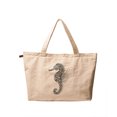 thumbnail image 1 of Women's Sea Horse Printed Vintage Canvas Tote Shoulder Bags WAS_01, 1 of 1