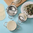 thumbnail image 2 of Homelife 3-in-1 Dumpling Maker Stainless Steel Empanada Press Mini Pie Mold Multi-Functional Tortilla Clamp for Kitchen, 2 of 13