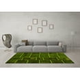 thumbnail image 3 of Ahgly Company Indoor Square Patchwork Yellow Transitional Area Rugs, 4' Square, 3 of 4