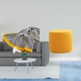 thumbnail image 2 of Manta Otomana De Punto A Rayas, Suave Y Cálida, Estilo Rústico, Para Dormitorio, Sofá, Cama, Silla, Reposapiés, Taburete, Asiento De Banco, Taburete Cilíndrico Pequeño, Decoración Del, 2 of 8