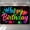 2, variant on Happy Birthday Backdrop Colorful Photography Background Party Decorations Supplies