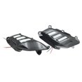 thumbnail image 3 of Cubierta de protección lateral trasera de motocicleta con ajuste de luz LED para Nmax155 blanco Zulema Protector de radiador de escape, 3 of 8