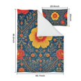 thumbnail image 5 of Pioneer Flower Duvet Cover and Pillowcase Set for Single Bedding, Bedroom Accessories for Kids Teens, 5 of 5