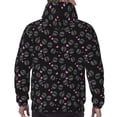 thumbnail image 7 of Daiia Cool Skull Love for Men's Fashion Hoodies & Sweatshirts with Kangaroo Pocket Hooded Sweatshirt Breathable & Moisture Wicking-3X-Large, 7 of 7