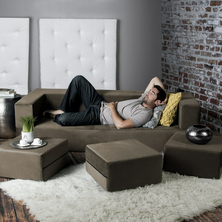 Zipline Convertible Sleeper Sofa & Cal King Bed