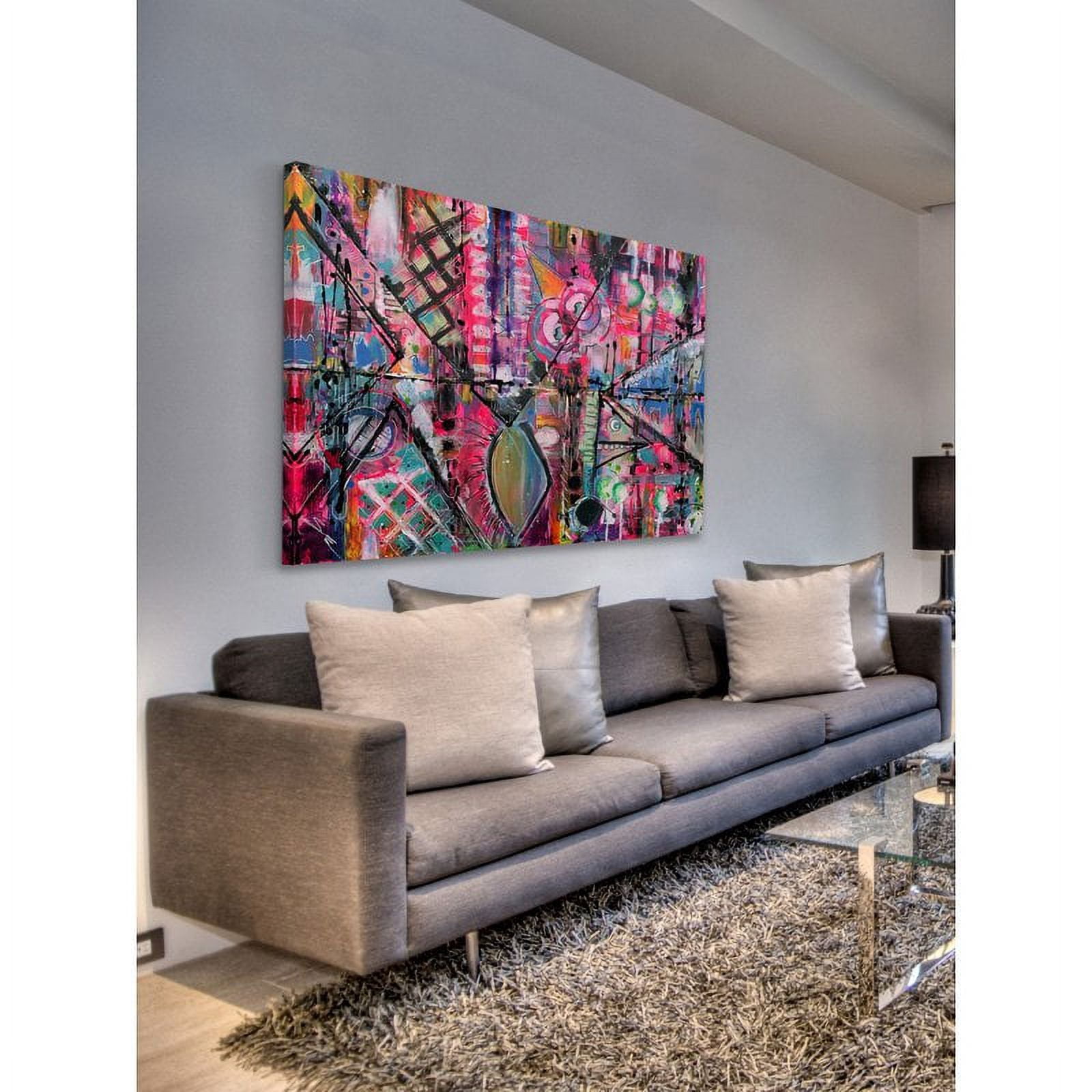 "Monster Mash" Painting Print on Wrapped Canvas