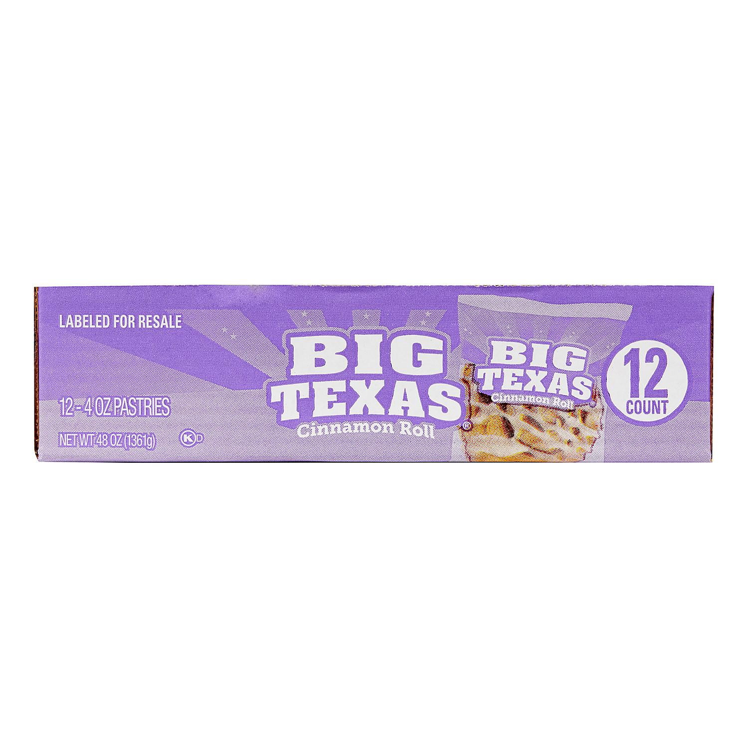 Big texas cinnamon roll nutrition facts