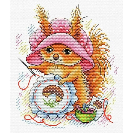 UPC: 4627128732604 | Squirrel Cross Stitch kit M-286 / SM-286
