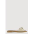 thumbnail image 2 of Women's Bow Band Metallic Detail Slide Sandals, 2 of 3