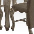 thumbnail image 3 of Bone White  Wooden Top with Decorative base with oversized scrolled feet Counter Height Table, 3 of 5