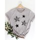 thumbnail image 3 of Camiseta de manga corta para mujer, ropa con estampado de leopardo, corazón de amor, tendencia bonita, informal, 3 of 5