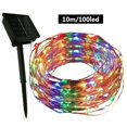 thumbnail image 2 of Outdoor Solar String Lights Waterproof 10M 100 LED Copper Wire Light String, 2 of 2