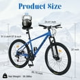thumbnail image 7 of 24" Mountain Bike for Men, Mountain Bike with Disc Brakes & 21 Speed, Gray, 7 of 7