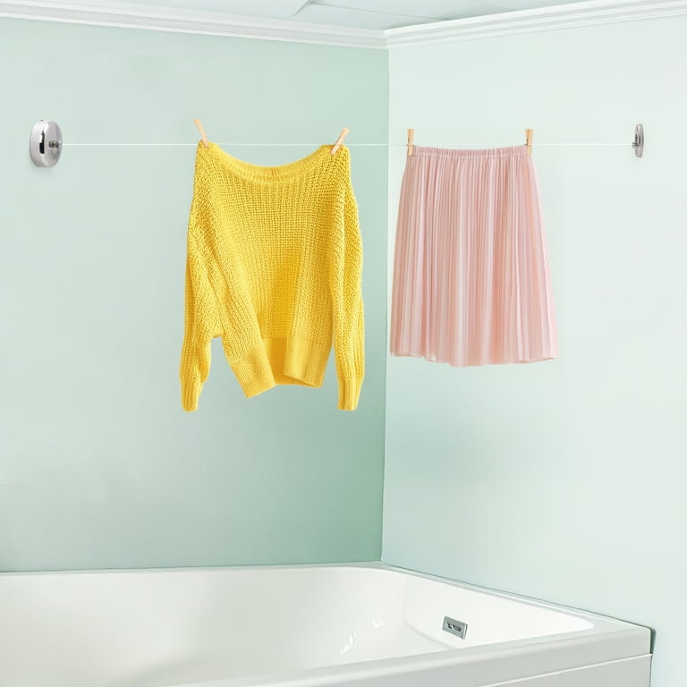 Mainstays Retractable Clothesline - 8ft Long