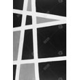 thumbnail image 3 of Formes Abstraites Noir et Blanc - Toile 24"x36 Pouces - Impression à la Demande, 3 of 5