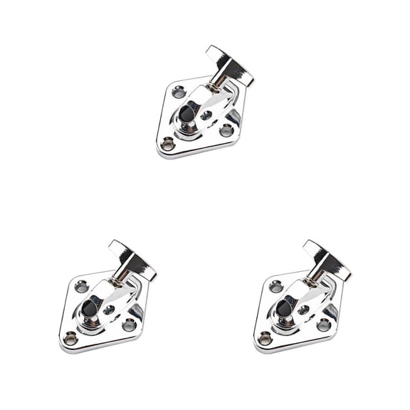 Soidarity Drum Leg Base Smooth Surface Guitar Brackets Screw Holes with Musical Percussion Bottom Mount Base Accessories Part Type1 NO1 Soidarity CBP470843