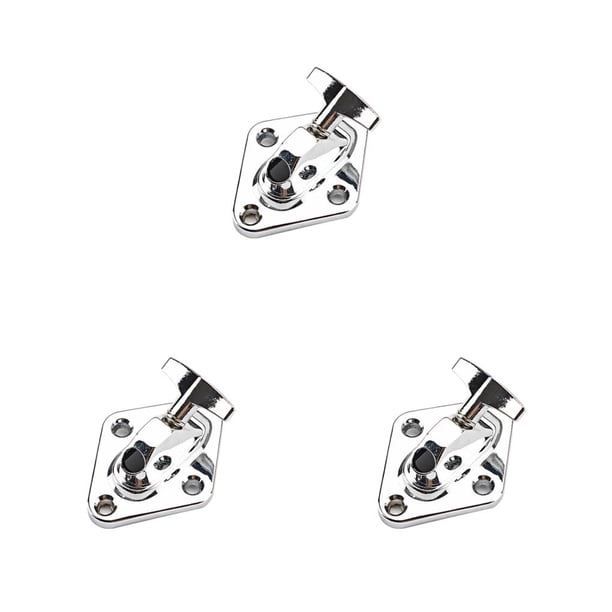 Soidarity Drum Leg Base Smooth Surface Guitar Brackets Screw Holes with Musical Percussion Bottom Mount Base Accessories Part Type1 NO1 Soidarity CBP470843