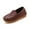 X1 Brown, variant on Children's Shoes - Toddler Little Kid Boys Girls Soft On Loafers Dress Flat Shoes Boat Shoes Casual Shoes