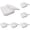White 6PCS, variant on CY5O5ee 5 Pack Vacuum Cleaner Foam Filter Replacement Vacuum Cleaner Accessories Washable/Reusable Filters for Pet Hair, Dirt, Convenient and Practical