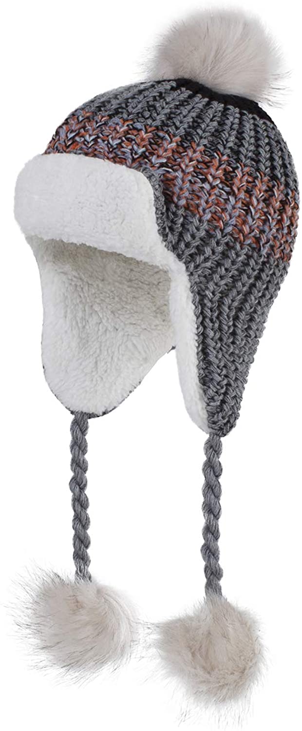 Kids Trapper Hat Baby Girls Winter 