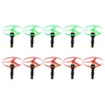thumbnail image 1 of 10pcs Flying Disc Toys Kids Flying Disc Plaything Pull String Flying Saucers, 1 of 9