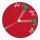 thumbnail image 3 of Falda de de Navidad, falda de de Navidad decorativa elegante cubierta de base redonda delantal de base de de Navidad para fiesta, Estilo B, 3 of 8