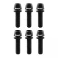 thumbnail image 1 of 4x6x Tornillos De Vástago De Bicicleta Pernos Tornillos De Perno De Manillar Para Montar En Bicicleta Bicicleta De Carretera Negro, 1 of 8