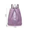 thumbnail image 3 of Vikakiooze Gym Backpack For Women With Shoes Compartment & Wet Pocket, Large Travel Backpack Waterproofing, Sports Backpack Gym Bag,Backpack Water Resistantion, 3 of 8