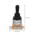 thumbnail image 4 of Shisuyan Guitar Accessories Electric Guitar Pickup Selector Switch 1Set 2x1.3in, 4 of 9