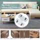 thumbnail image 2 of Couch Furniture Connector Premium Metal Sofa Connector Bracket With Screws, 2 of 5