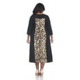 thumbnail image 4 of White Mark Women's Constance Midi Dress, 4 of 5