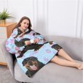 thumbnail image 5 of Oversized Wearable Blanket Hoodie,Rottweiler Dogs Sherpa Blanket Hoodie with Super Pockets,Super Warm Fuzzy Pullover for Women & Men, 5 of 6