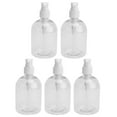 thumbnail image 1 of 5 piezas de desinfectante práctico Botellas de viaje Contenedores de desinfectante de manos Botellas de aseo Contenedor recargable (color aleatorio del cabezal de la bomba), 1 of 5